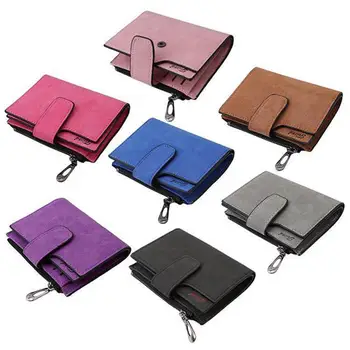 

Fashion Women Faux Leather Short Purse Clutch Wallet Bag Coin Card Credit Holder