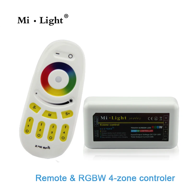 Milight Touch Screen RGBW RF Remote Controller Wireless 2