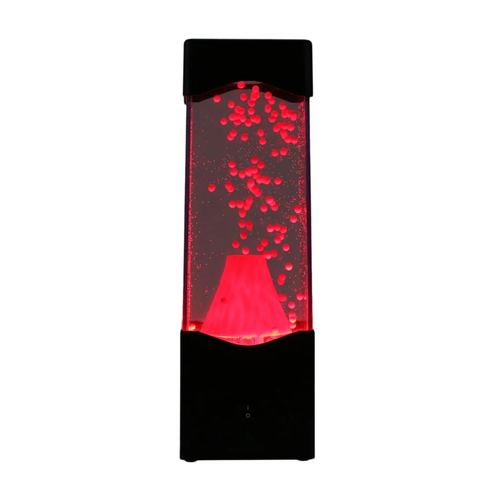 Извержение вулкана водный шар аквариумный резервуар светодиодный ночник расслабляющий прикроватный светильник для украшения дома волшебная лампа DIY подарок