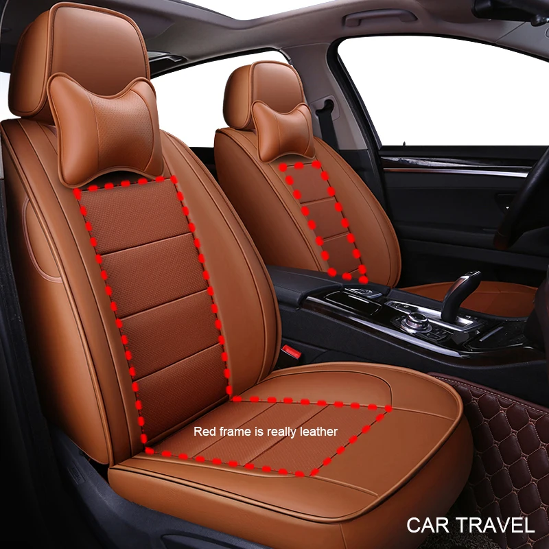 Чехол из натуральной кожи на автомобильное сиденье для Toyota alphard Prado RAV4 Fj CRUISER LAND CROWN