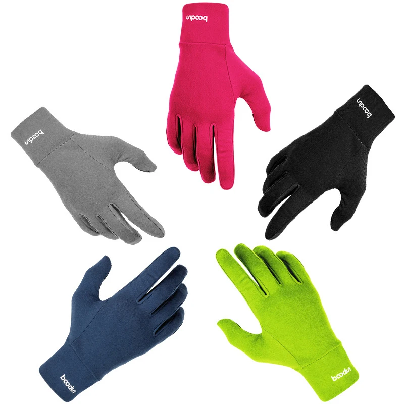 

Winter cycling gloves full finger gel cycling winter gloves non-slip Silicone windproof touch screen sports glove men women