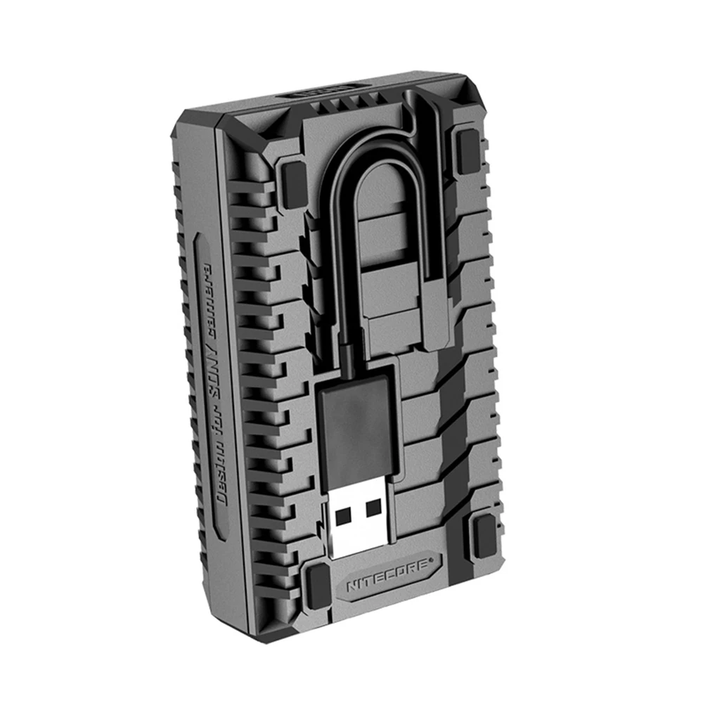Nitecore USN1 цифровой двойной слот зарядное устройство для камеры Sony NP FW50 батарея a5000