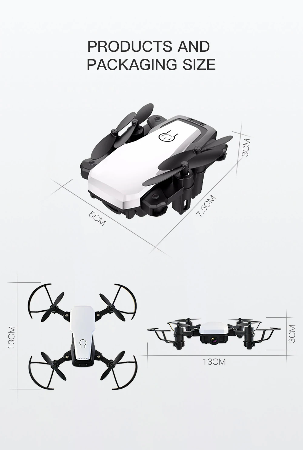 16.Drone VS E58 VS VISUO XS809HW JJRC X12 High Hold Mode Foldable Arm Wide Angle HD Camera no cam RC Quadcopter Quadrocopter Dron