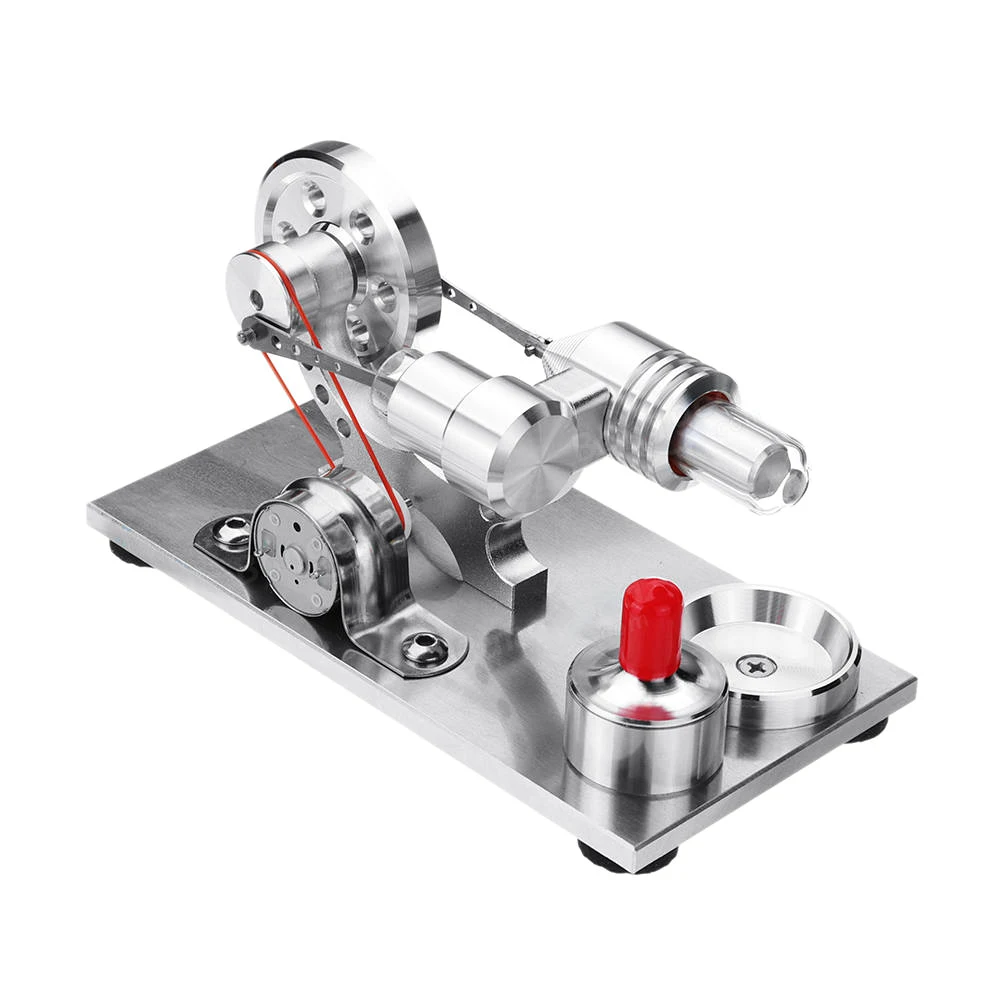 Stirling Engine Model Hot Steam Power Mechanical Work Science Education Toy School Supplies