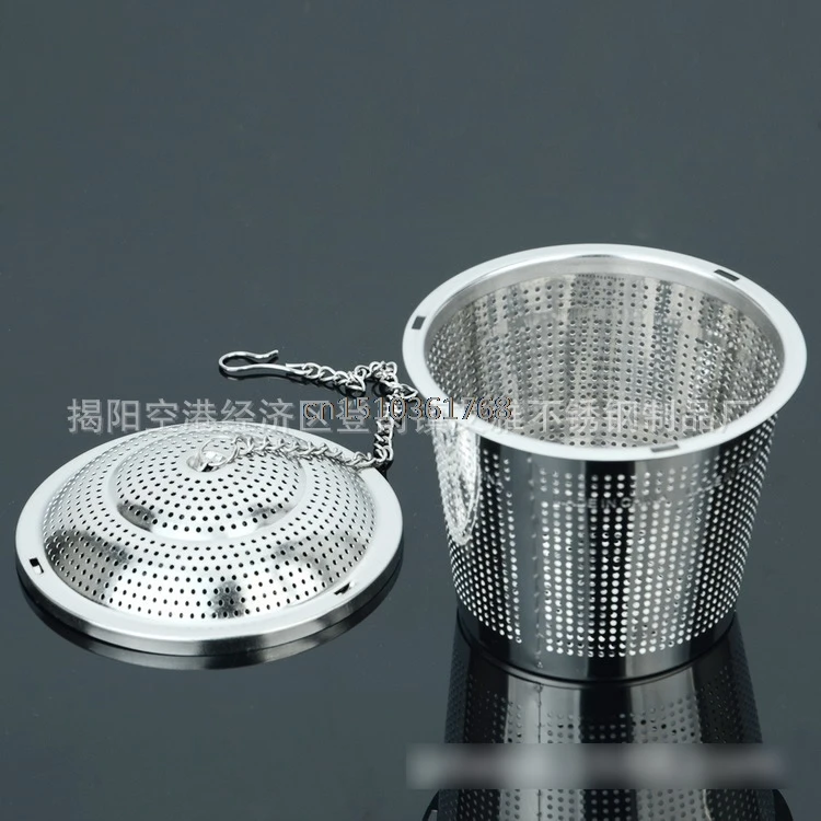 Новый 304 Нержавеющая сталь практические Чай шарика Фильтр Mesh Infuser Фильтр травяной # Y05 # C05