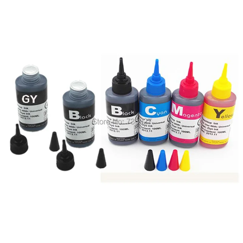 

6X 100ml PGI-570 CLI-571 PGI570 CLI571 Refill Dye ink for Canon PIXMA MG7750 MG7751 MG7752 MG7753 printer
