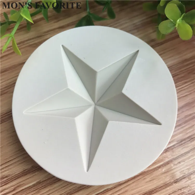 

DIY Star Cake Silicone Mold Cupcake Fondant Cake Decorating Tools Candy Chocolate Gumpaste Moulds E860