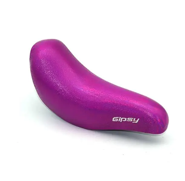 Балансирующее велосипедное седло, скользящее велосипедное седло для гонок, для детей, для соревнований, подушка для детского седла, велосипедное седло 22,2 мм - Цвет: purple