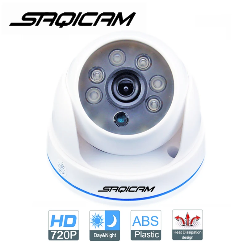 Saqicam 4CH 720 P CCTV камера системы AHD 1080N безопасности комплект для видеонаблюдения DVR 2