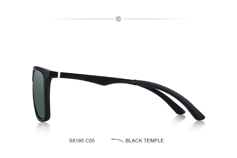 MERRYS Дизайнерские мужские HD поляризованные солнцезащитные очки, спортивные очки для рыбалки, очки из алюминиевого сплава с защитой от уф400 лучей, S8186