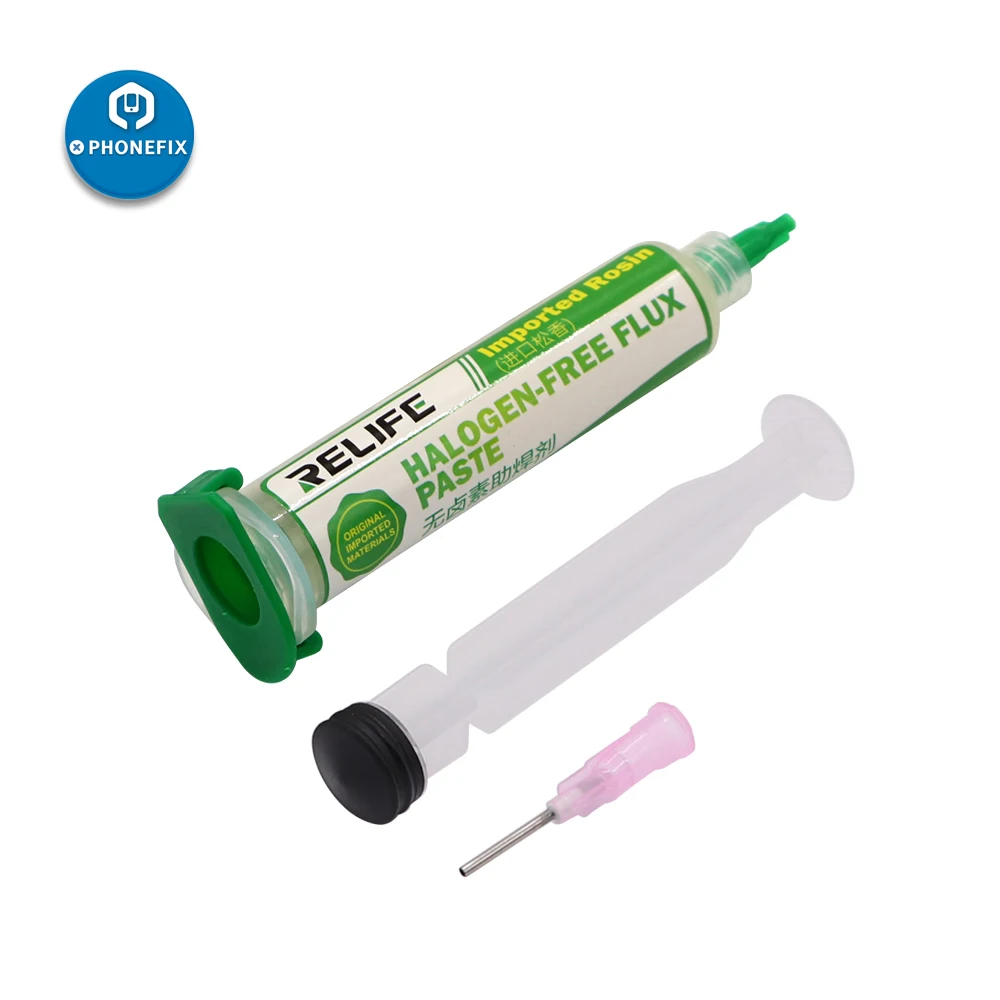 Флюсовая паста Relife BGA RL420 RL422 RL421 10CC высокоактивная без галогенных ламп для пайки