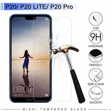Стекло для huawei P20 Lite стекло P20 Plus Pro Закаленное стекло Защитная пленка 9H 2.5D защита Премиум(China)