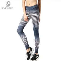 New Style Hot Sale High Waist Athleisure Polka Dot Legging Sportswear Print Dot Fitness Leggings Jegging Women Long Pants