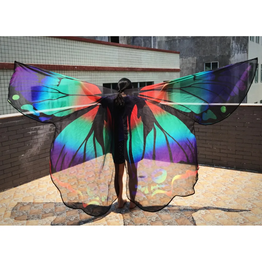 Transparent-Wings-Women-Dancewear-Stage-Props-Polyester-Cape-Cloak-Dance-Fairy-Belly-Dance-Wing-Butterfly-Wings
