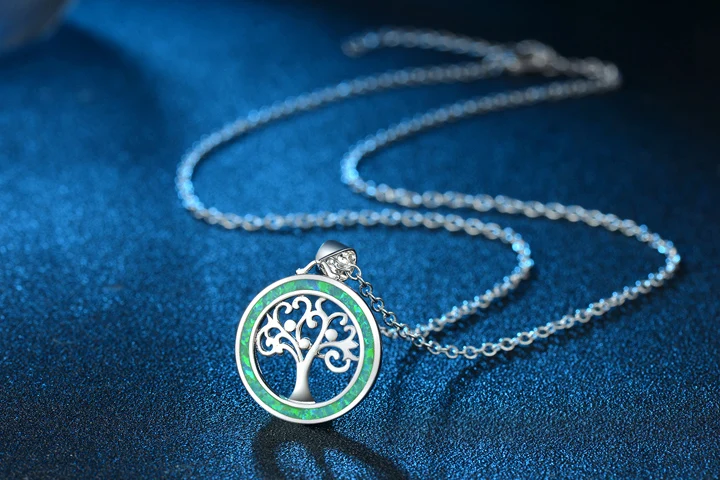 721 opal pendant necklace