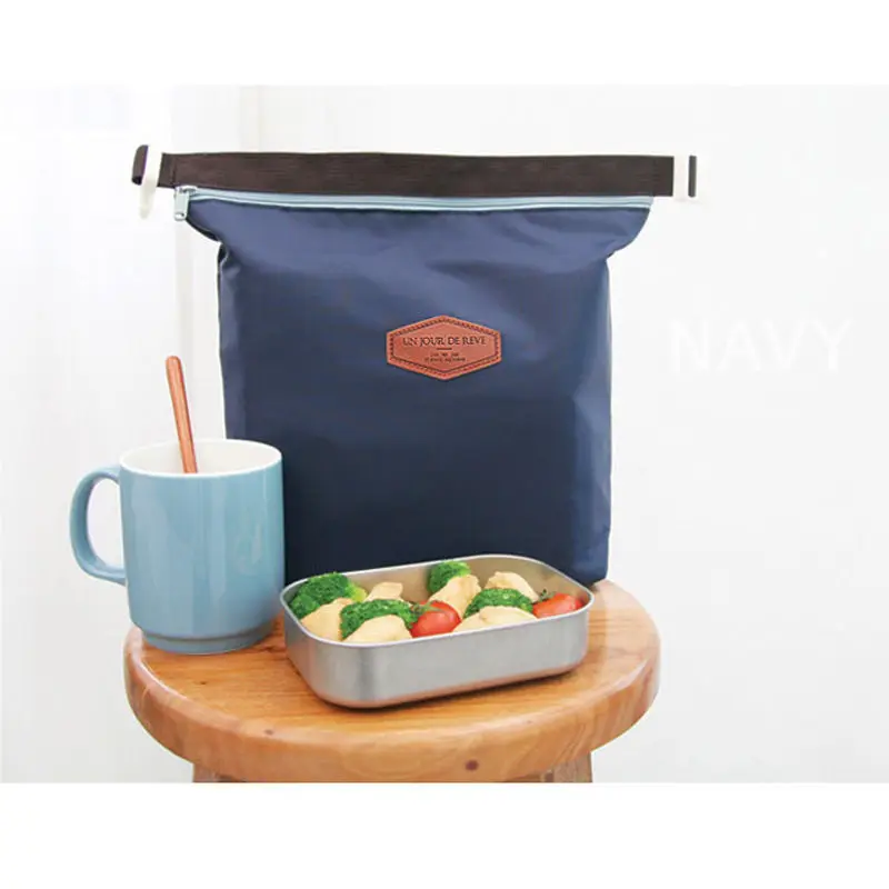 

Thermal Cooler Lnsulated Waterproof Lunch Carry Storage Picnic Bag Pouch Lunch Bag Free Shipping