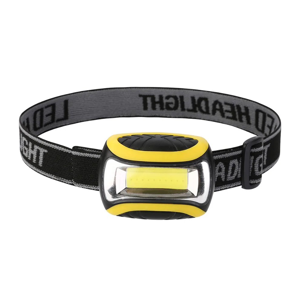 

1Pcs Ultra Bright Outdoor Headlamp Waterproof COB LED 3 Modes HeadLight AAA Torch Outdoor Tools New