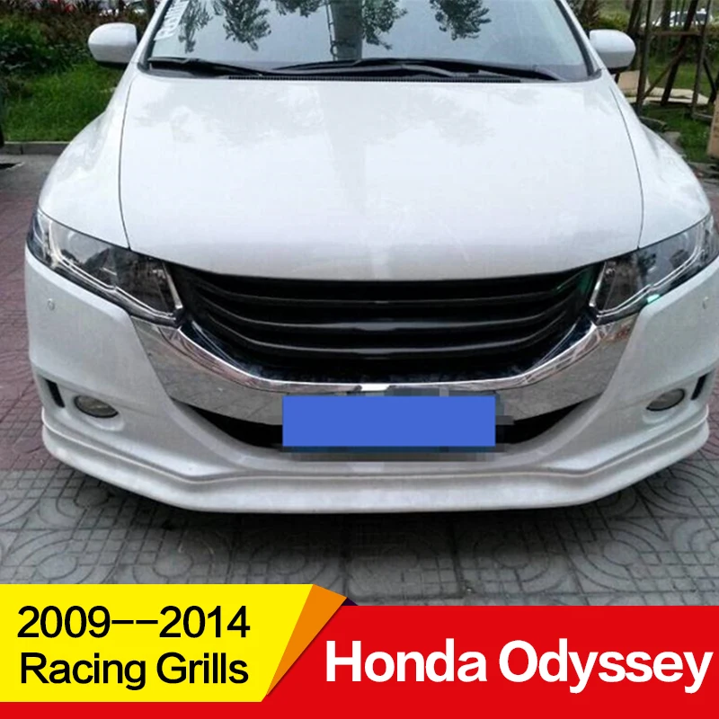Применение для Honda Odyssey Гонки Грили 2009 От 10 до 14 лет углерода волокно Refitt спереди центр гонки решетка крышка интимные аксессуары