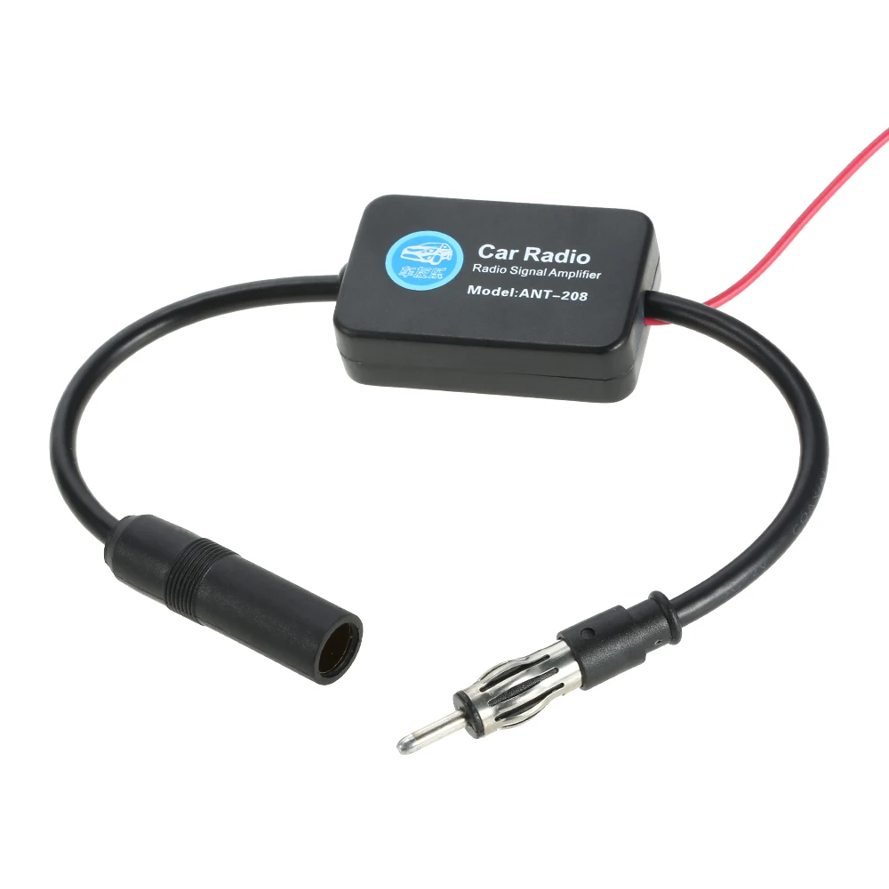 Buy 12V Car FM&AM Radio Antenna Signal Amp Amplifier