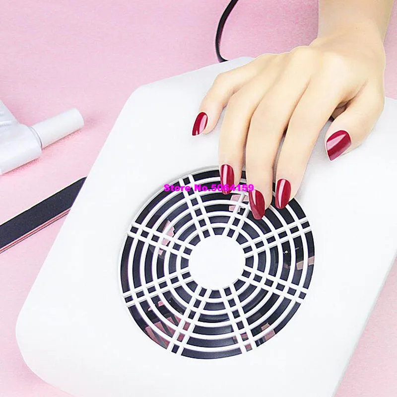 Pro Nail Dust Suction Dust Collector Fan Vacuum Cleaner Manicure Machine Tools Collecting Bag Nail Art Manicure Salon Tools