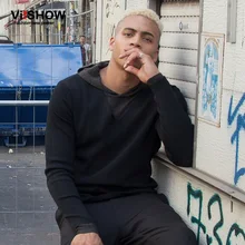 Viishow Осень брендовая мужская Повседневная вязаный свитер Мужчины тонкий пуловер Мужчины Длинные рукава мужской свитер с v-образным вырезом Рождественский свитер