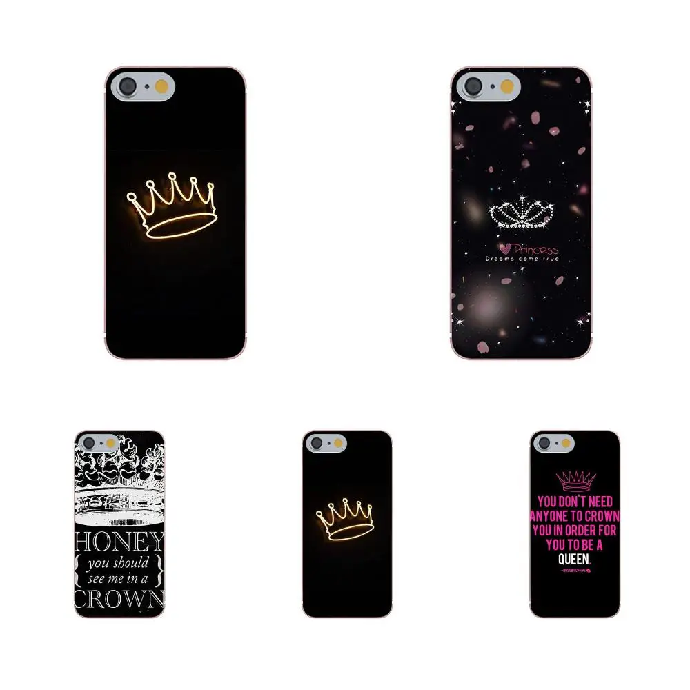 Best Bitch Queen Crown King Princess For Xiaomi Redmi 5 4A 3 3S Pro Mi4 Mi4i Mi5 Mi5S Mi Max Mix 2 Note 3 4 Plus TPU Design Phone