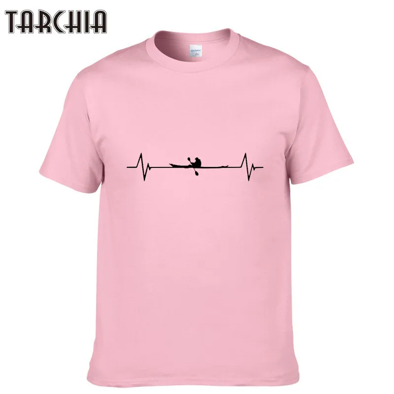 Футболка TARCHIA мужская с коротким рукавом Модная хлопковая тенниска повседневная