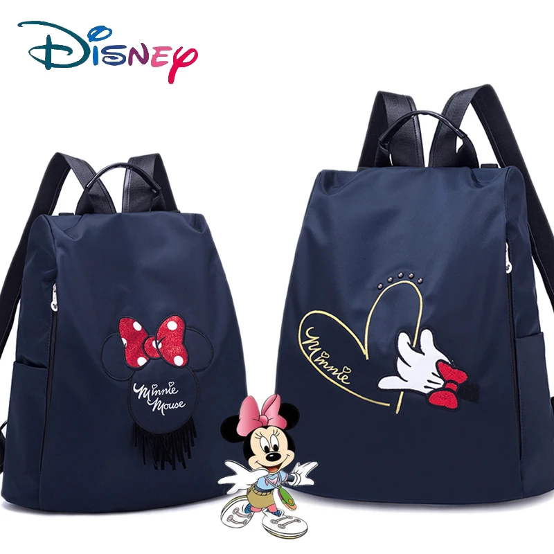 Disney Mummy Maternity Nappy Bag Travel Backpack Large Capacity Baby Bag Stroller Diaper Bag for Baby Care Insulation Bags Bow