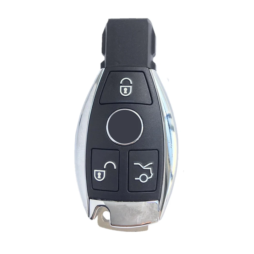 

3 Buttons Remote Car Key Shell Key Replacement For Mercedes Benz year 2000+ NEC&BGA Control 433MHz DY153