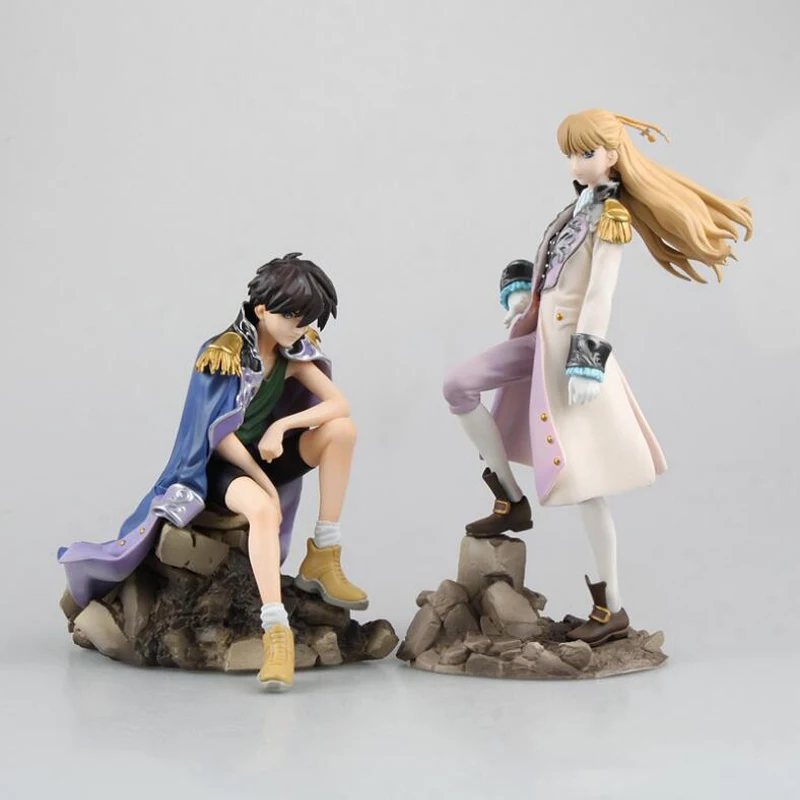 

Heero Yuy & Relena Peacecraft anime figure Shin Kido Senki Gandamu Wingu painted 1/8 scale action toy figures boxed Y7932