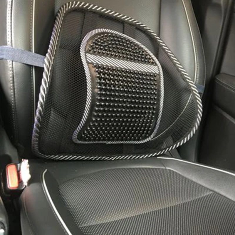 

Vehicle seat support waist cushion cool breathable waist cushion protective mesh nylon waist cushion