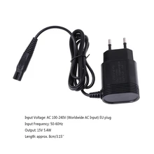 2-зубец Зарядное устройство EU Plug Мощность адаптер для электробритвы PHILIPS HQ8505/6070/6075/6090 Mar28