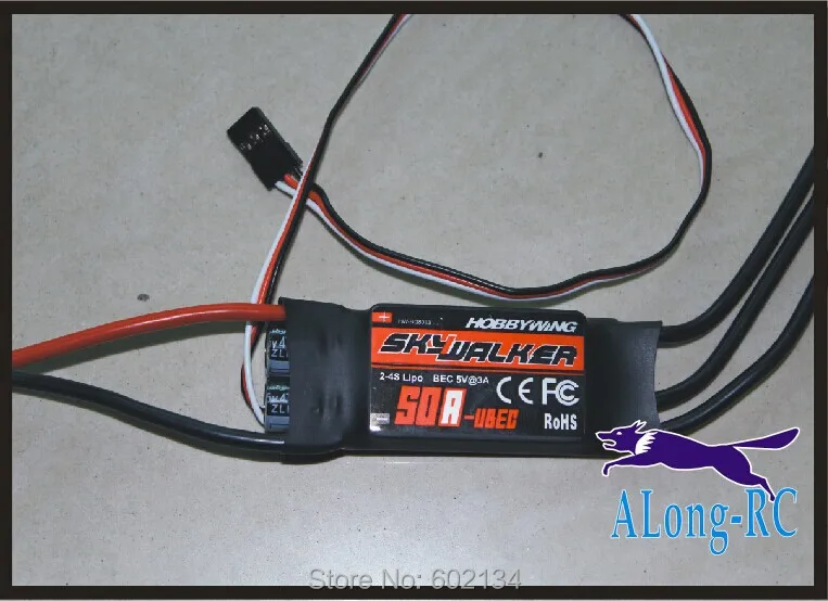 

Free ship high quality Hobbywing skywalker 50A(2-4s) brushless ESC-for RC airplane model/hobby plane/ spare part