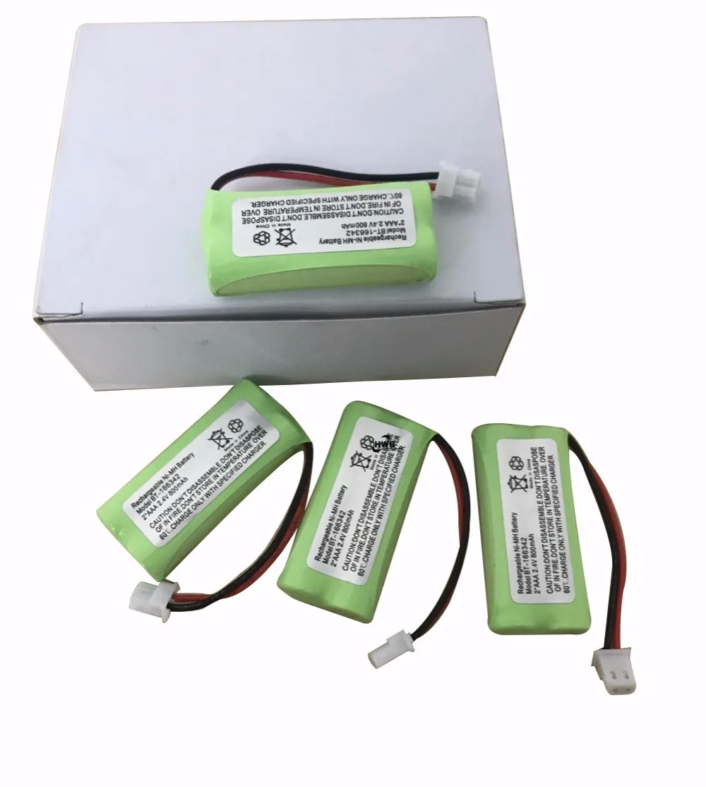 10pc BT 166342 2.4V 800mAh Ni MH Rechargeable Battery pack inner cell