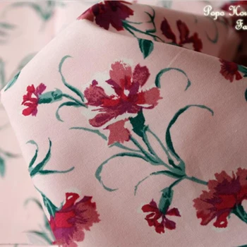 

Floral high-count cotton cloth couture clothing cloth diy children's wear fabrics