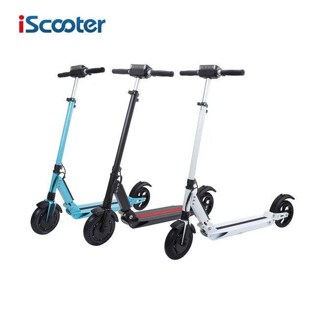 Best price at $387 Cheap iScooter Scooter Electric Bicycle Foldable Electric Bike Glion Dolly Adult Electric Scooter 8 Inch Li-Ion Battery Fashion Ebike