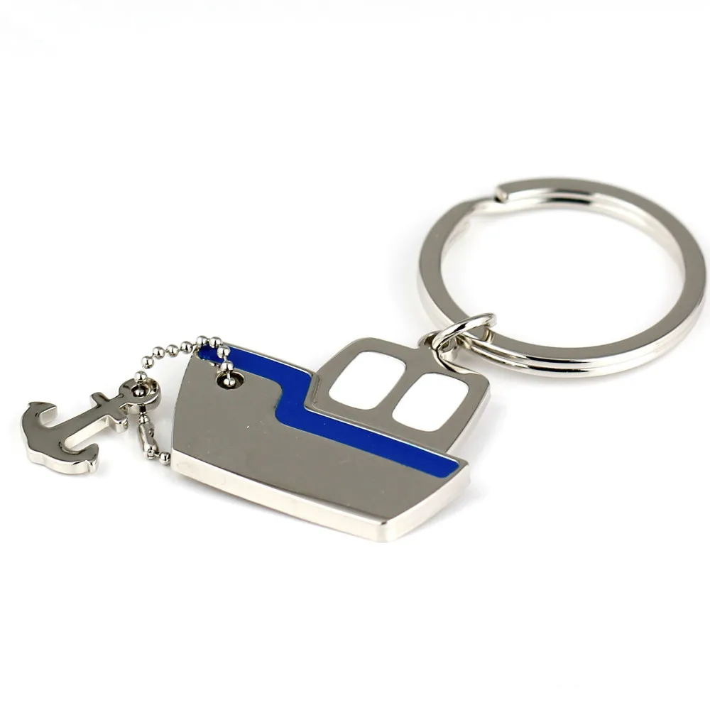 steamer ship keychain key ring steamship steamboat boat anchor key