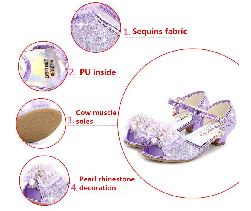Pearl Rhinestone Princess shoes-20
