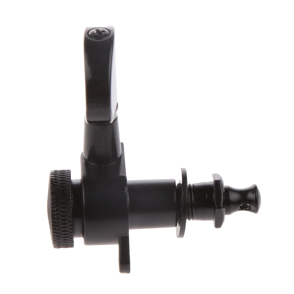 Iron Copper & Zinc Alloy 3R3L Locked String Tuning Pegs keys Tuners Machine Heads Guitar Accessories Black