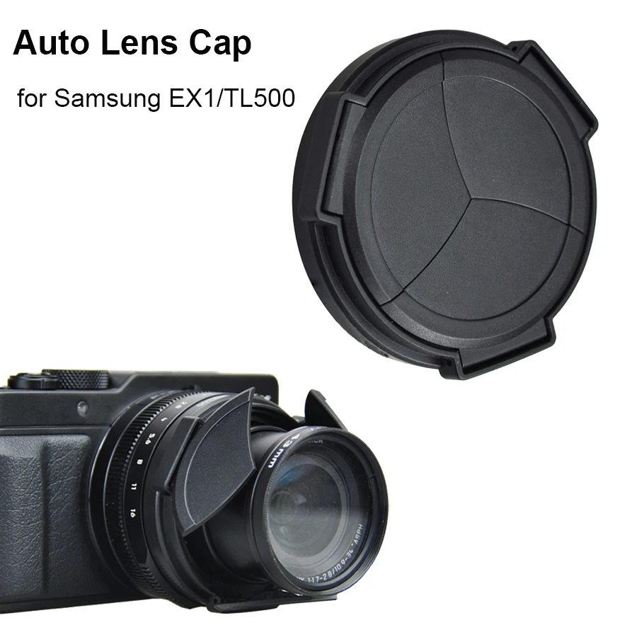 

Automatical Self -Retaining Auto Lens Cap for Samsung EX1/TL500 Camera