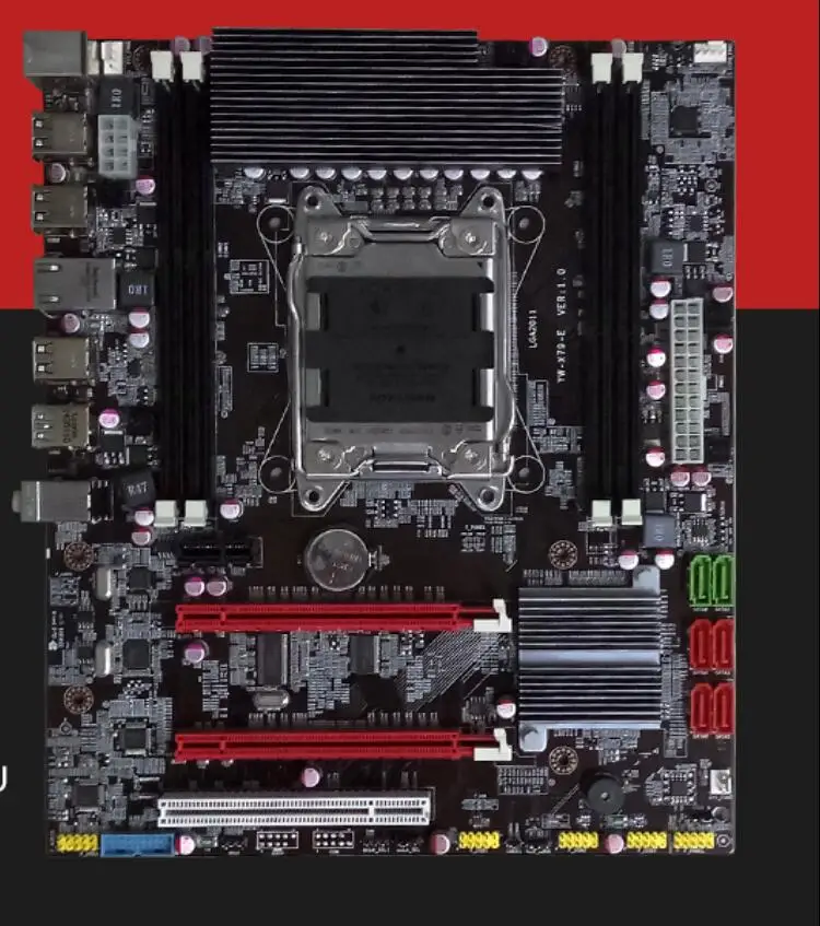free shipping NEW desktop motherboard new X79 with USB 3.0 support ecc ram mainboard LGA 2011 All solid boards 100% new desktop motherboard 945gc f fully integrated network support core celeron 775 pin motherboard ddr2 free shipping