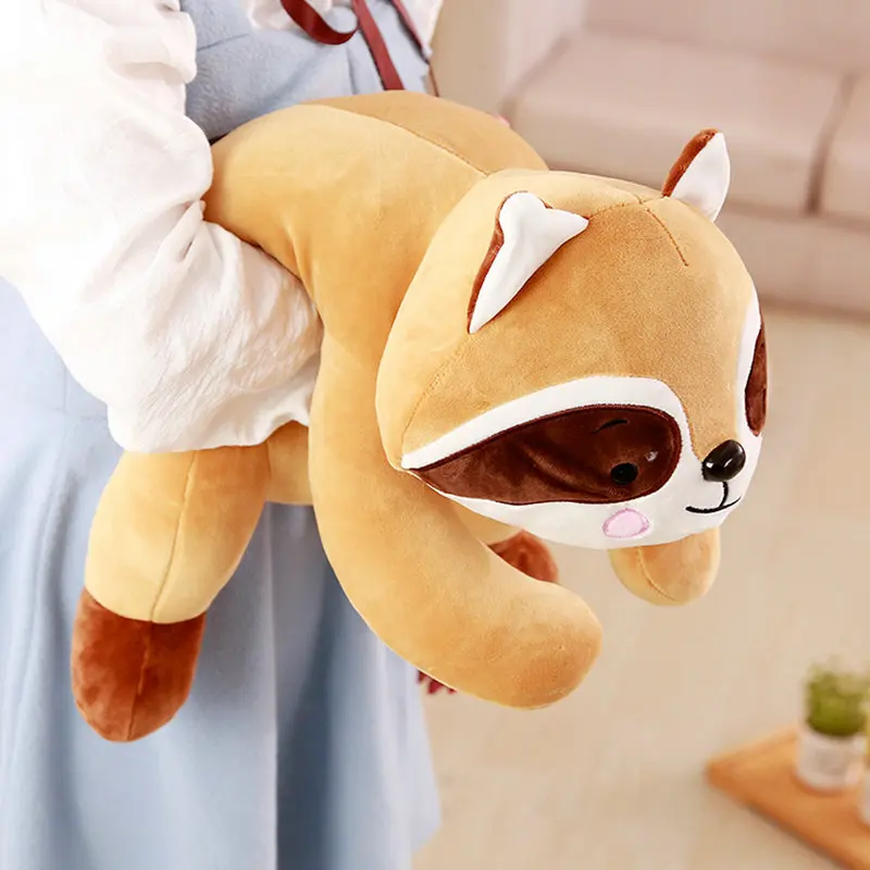 Buy 40/55cm Cute Foxes Plush Toy Soft Feather Cotton Plush Pillow Stuffed