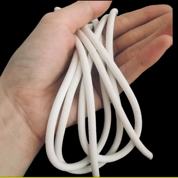 

Silicone Foam solid seal strip Round dia 1/1.5/2/2.5/3/4/4.5/5/5.5/6/7/8/9/10mm Oring line cord Foaming rubber molding damper