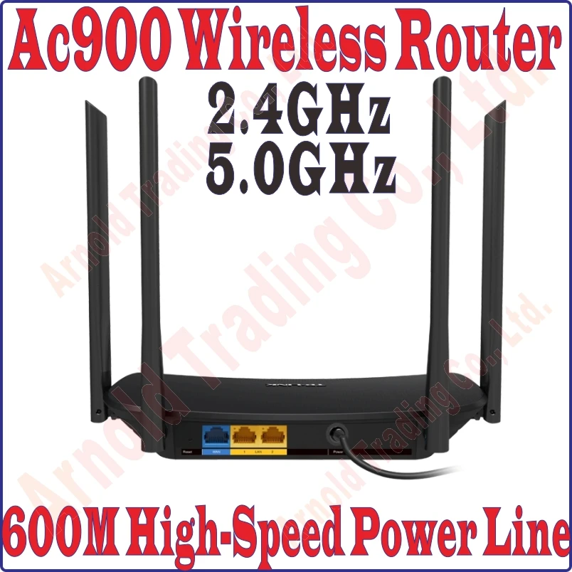 TPLink 2.4G 450Mbps 5G 433Mbps Main Wireless Router 600Mbps Power Line Adapter + 300Mbps Wirless Extender WiFi Hotspot Powerline