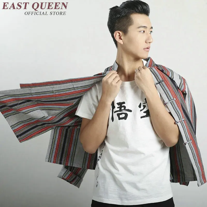 Traditional chinese clothing for men male bomber jacket coat men winter oriental streetwear Chinese clothes KK1528