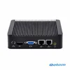 Barebone QOTOM Dual Lan Mini PC con procesador Celeron/Core i3/Core i5, 2 LAN, 4 USB,10W, pequeño HTPC 1080P WIN 10 Linux ► Foto 2/6