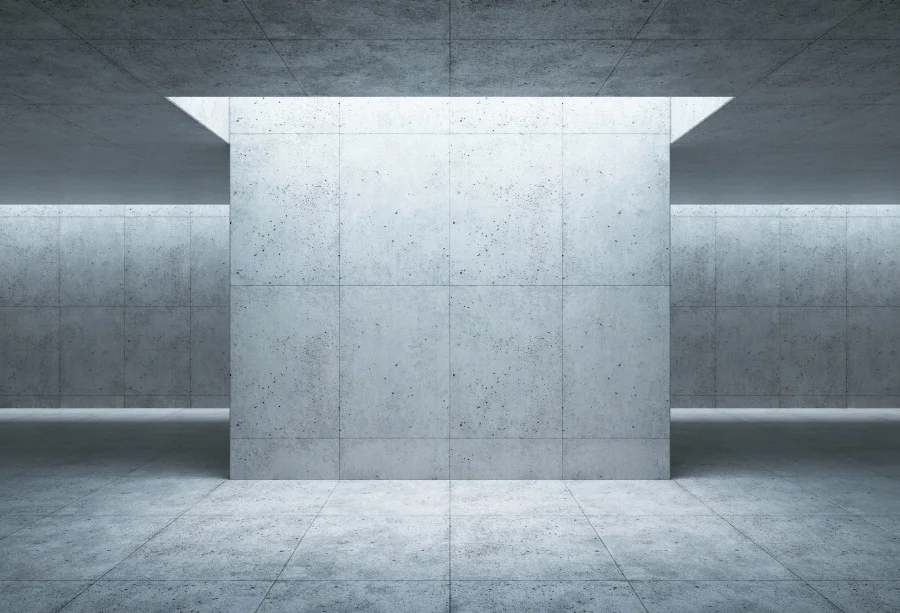 Laeacco 3D Blank Concrete Space Interior Scene Baby Photography Backgrounds Customized Photographic Backdrops For Photo Studio |