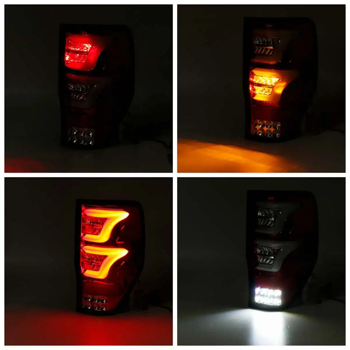 Светодиодный задний фонарь светильник для Ford Ranger Raptor T6 T7 PX XL XLT MK1 MK2 2012 2013 задний тормоз задний лампы ДРЛ