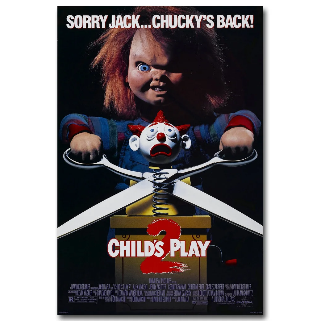 チャイルズプレイ2アートシルクのポスター印刷13 24 36インチクラシックホラー映画画像用ホームリビングルーム壁の装飾 Picture For Home Poster Printsilk Poster Aliexpress チャイルズプレイ2アートシルクのポスター印刷13 24 36インチクラシックホラー映画画像用ホームリビングルーム壁の装飾 Picture For Home Poster Printsilk Poster Aliexpress