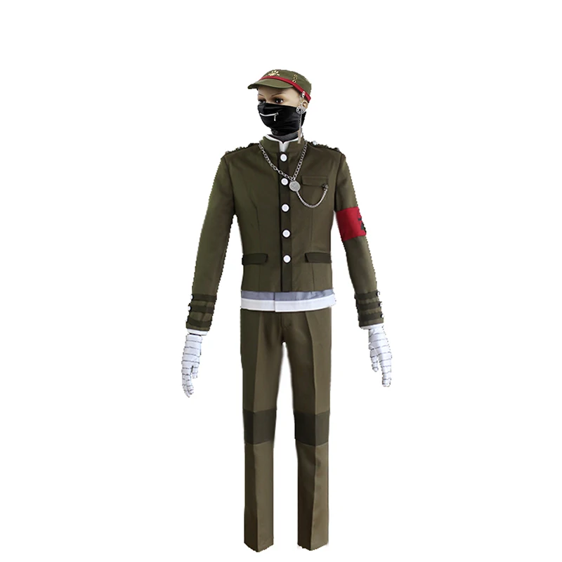

Danganronpa V3: Killing Harmony Korekiyo Shinguji Uniform New Stock Halloween Christmas Uniform cosplay costume with hat 11
